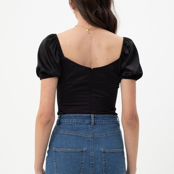 🎀Satin Bodysuit🎀 - Picture 3 of 4